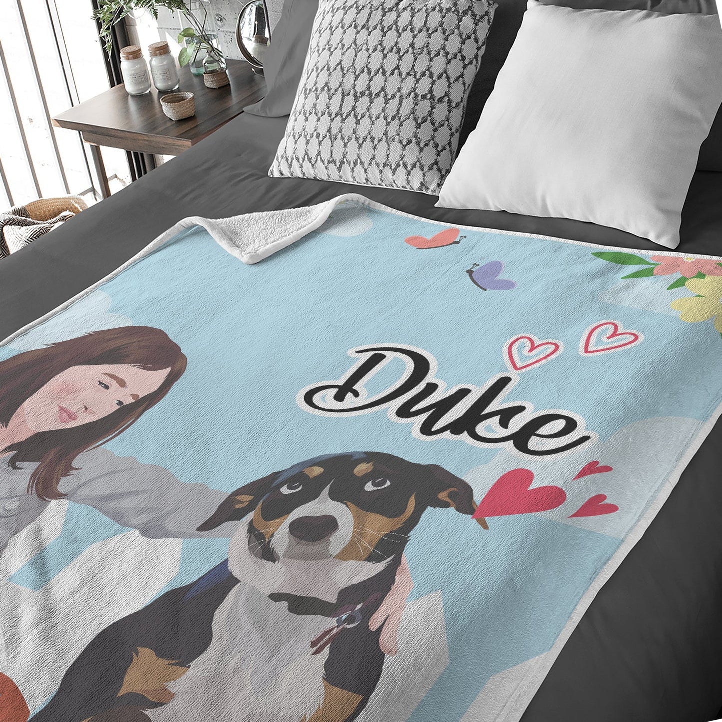 Personalized My Dog Best Friend Blanket