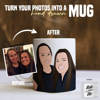 Personalized Besties Mug