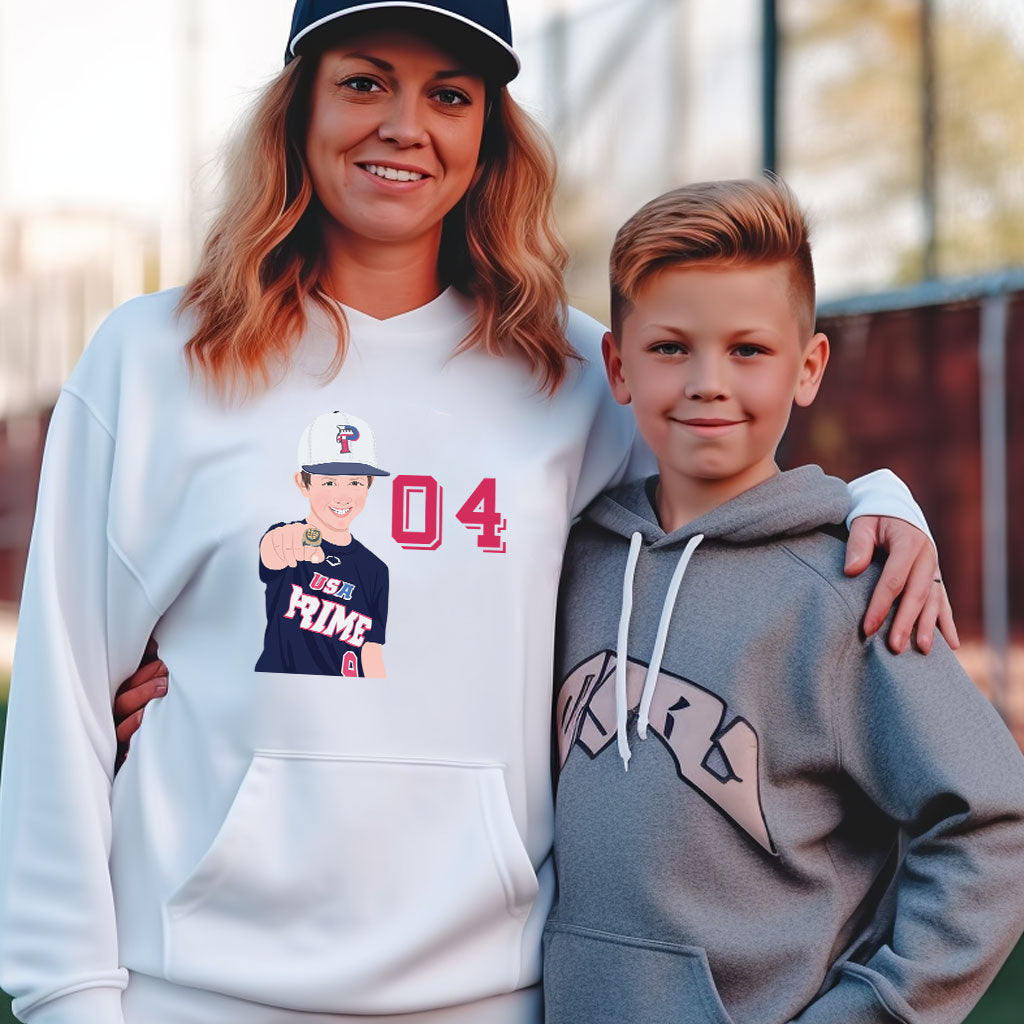 Custom Baseball Mom Hoodie