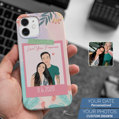 Love You Forever Phone Case Personalized