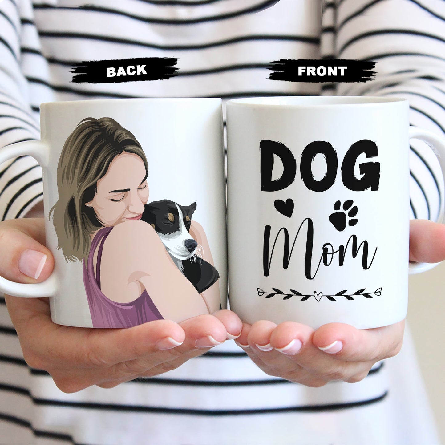 Custom Dog Mom Mug