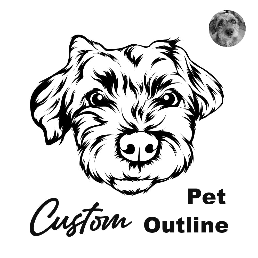 Custom Pet Outline - Digital | Printable Art