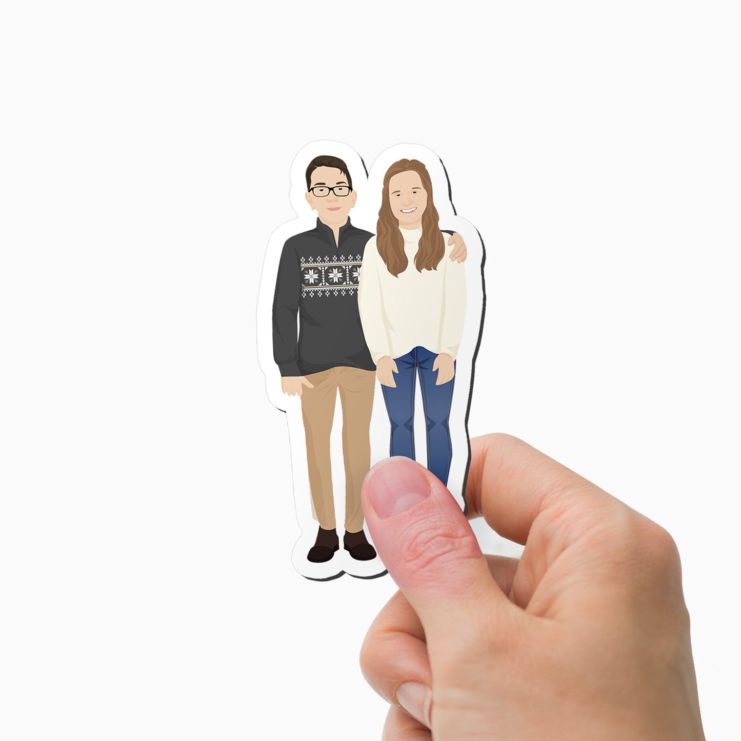 Custom Portrait Magnets