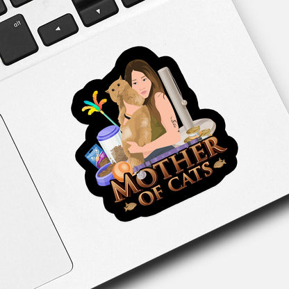 Personalized mother of cats Stickers