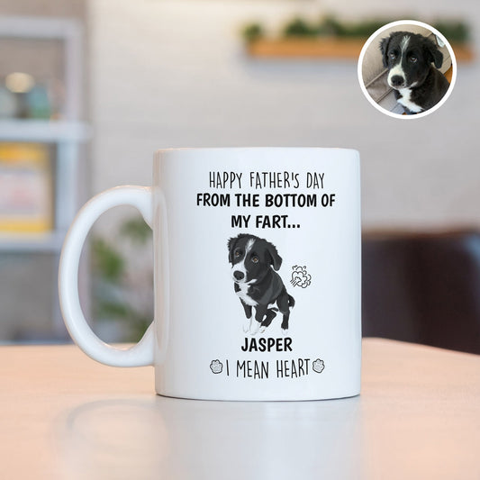 Custom Fathers Day Dog Mug