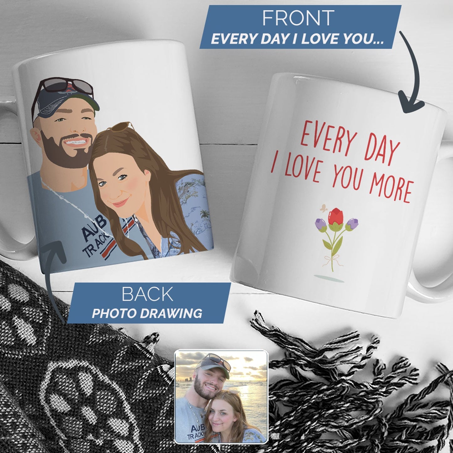 I Love You More Mug Personalized