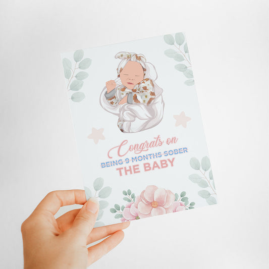 Personalized Congrats on the Baby Card