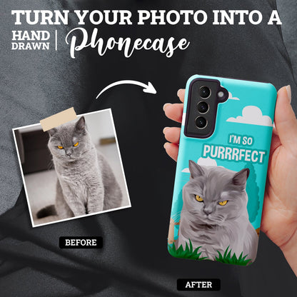 Purrfect Phone case Personalized