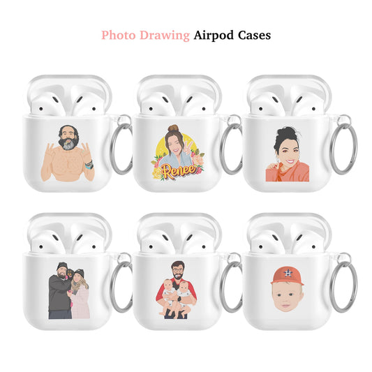 Custom Drawing Airpod Cases