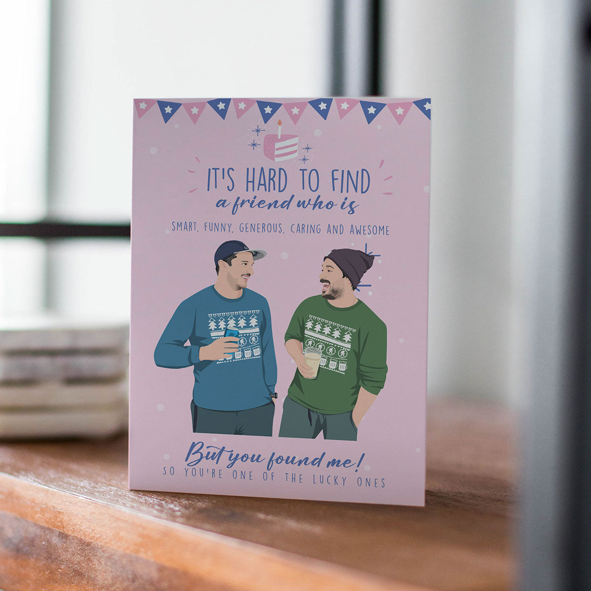 Personalized Best Friends Card