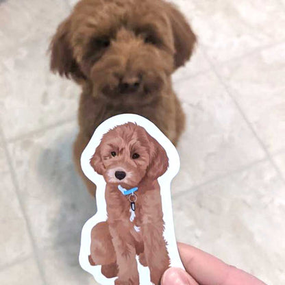 Custom Pet Portrait Stickers