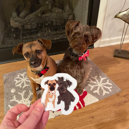 Custom Multiple Dog Stickers