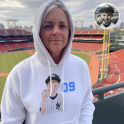 Custom Baseball Mom Hoodie