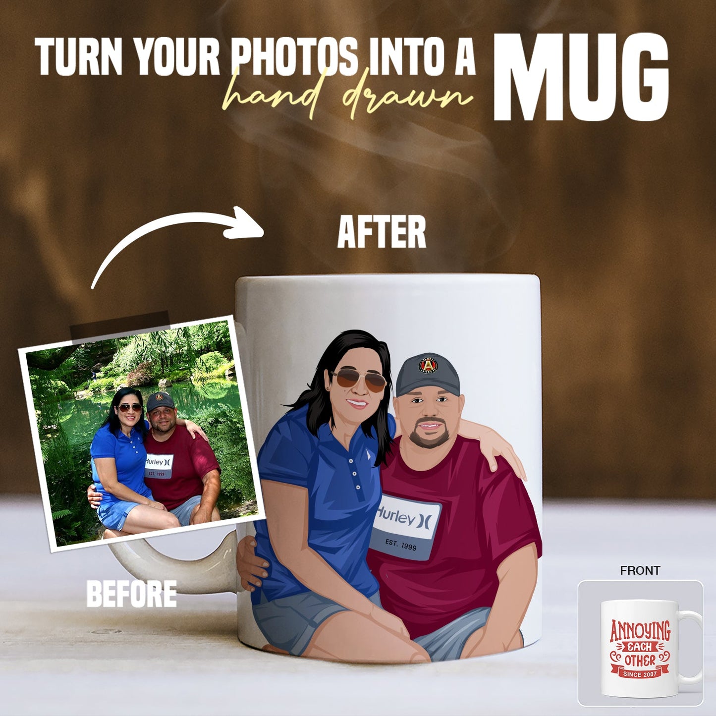 Personalized Couples Mug