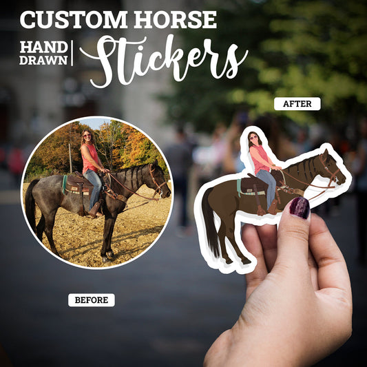 Custom Pet Horse Stickers