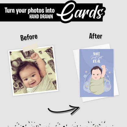 Personalized New Baby Card