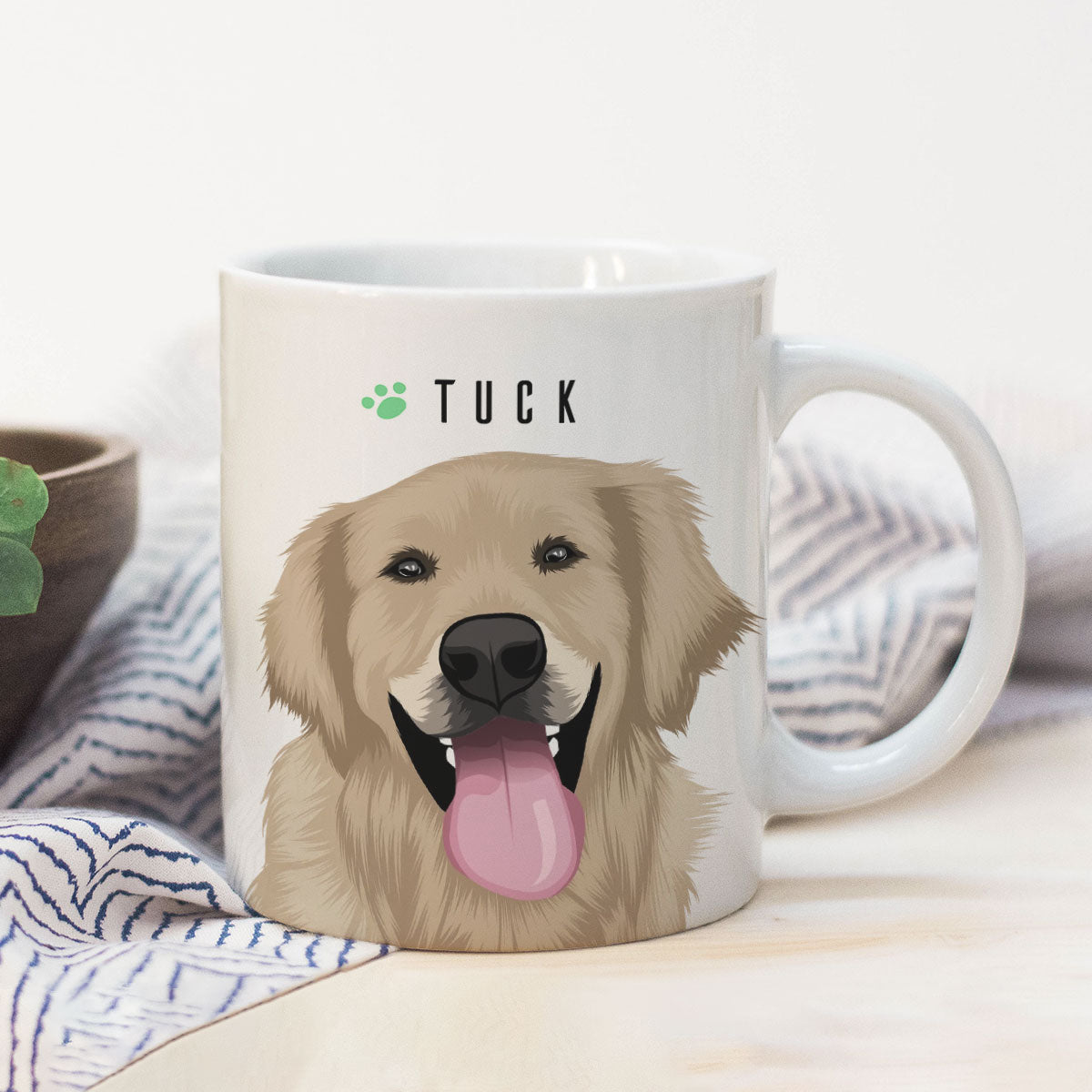 Pet Portrait Mug Personalized