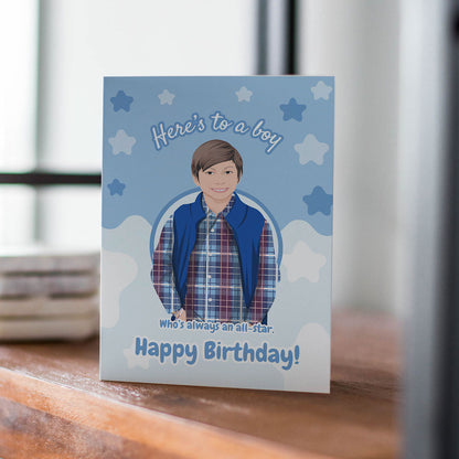 Personalized Birthday Boy Card