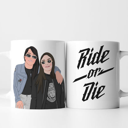 Personalized Besties Mug