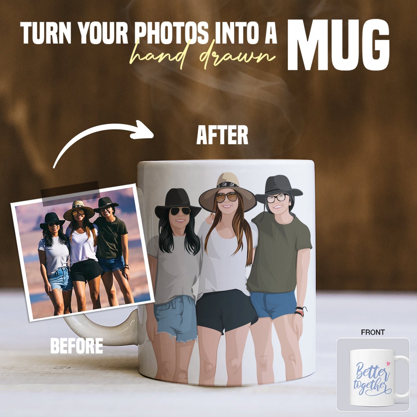 Better Together Mug Personalized