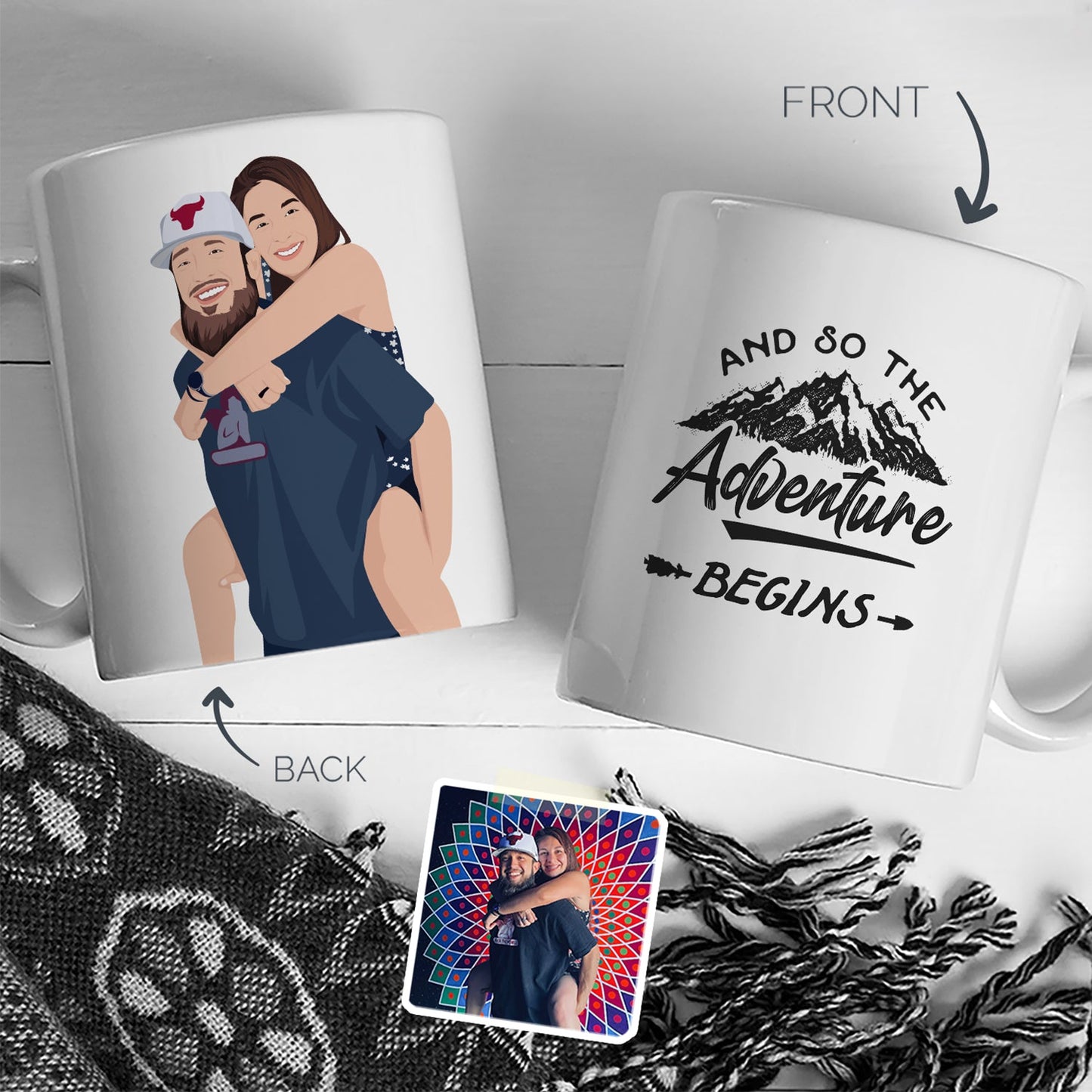 Custom Couples Mug