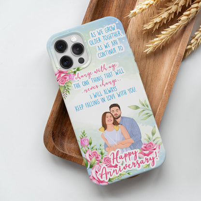 Happy Anniversary Phone Case Personalized