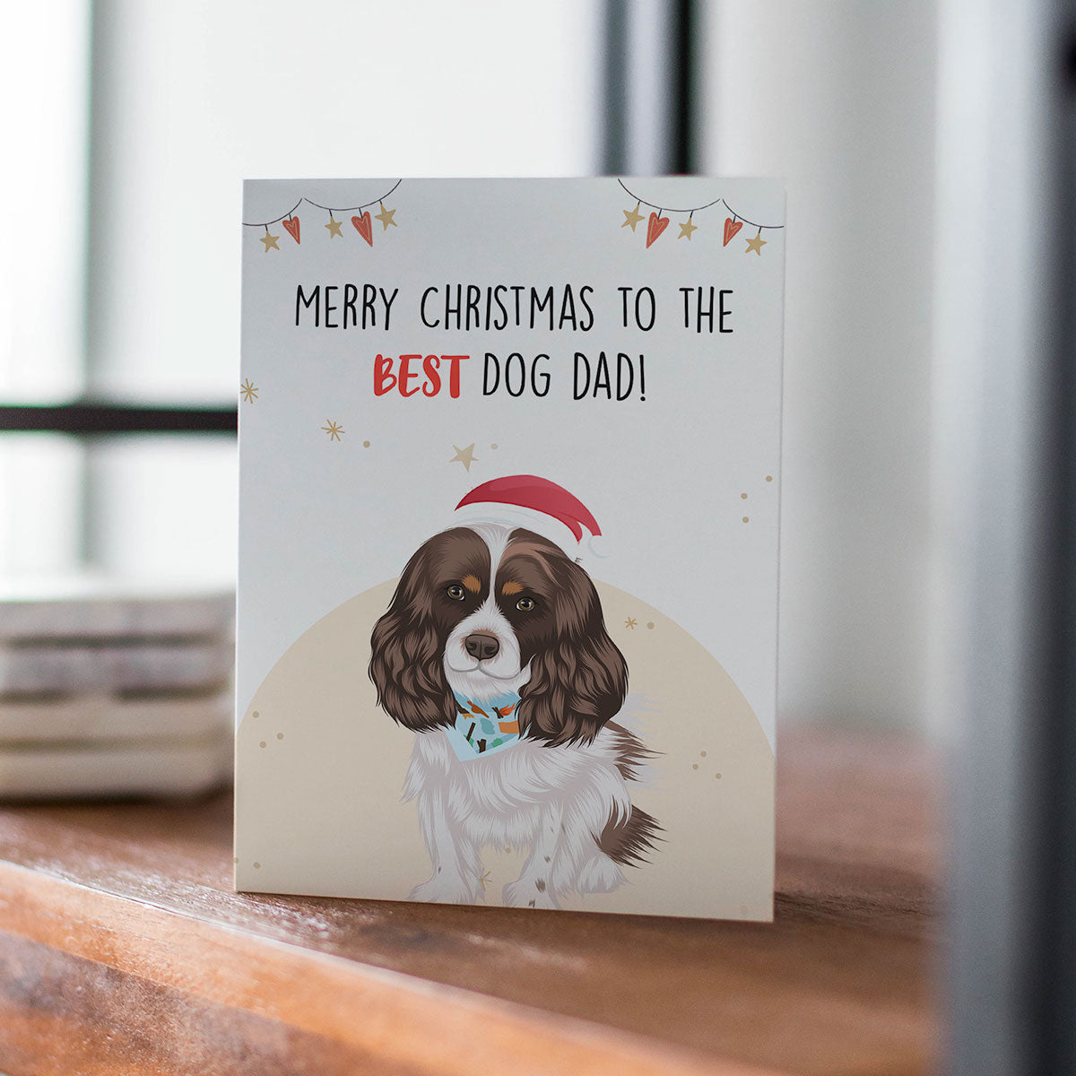 Personalized Dog Xmas Card