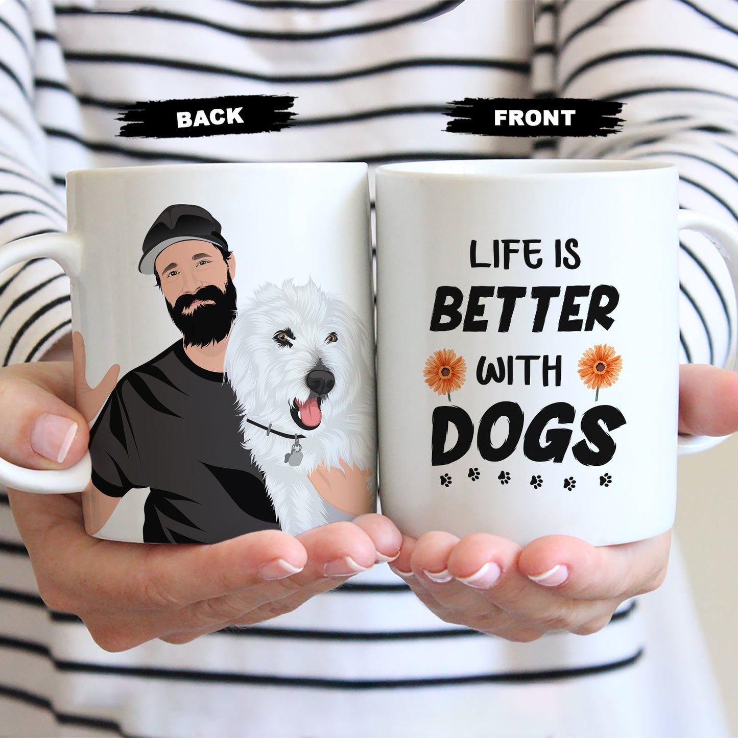 Personalized Dogs Mug