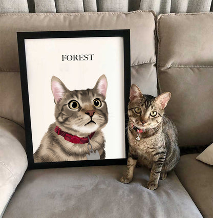 Custom Cat Portrait