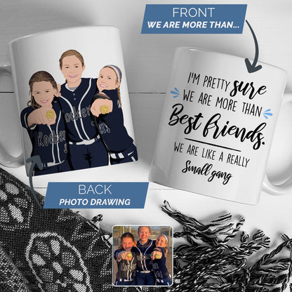 Personalized Small Gang Mug for Best Friends