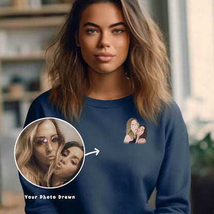 Custom Best Friend Sweatshirt