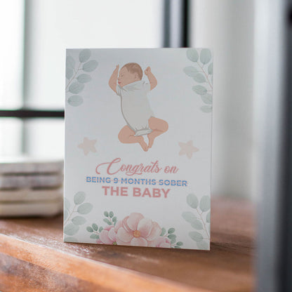 Personalized Congrats on the Baby Card