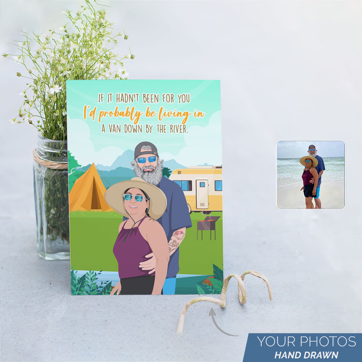 Personalized Thank you Card