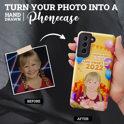 Birthday Year Phone Case Personalized