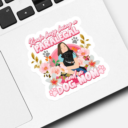 Personalized Paralegal and Dog Mom Stickers