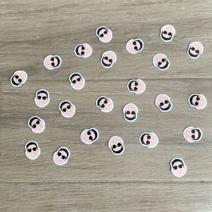 Personalized Face Confetti | Table Scatter