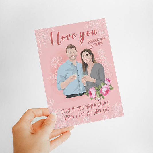 Personalized Anniversary Card