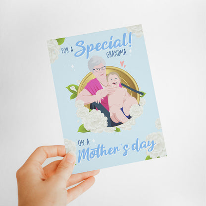 Personalized Grand Mothers Day Card