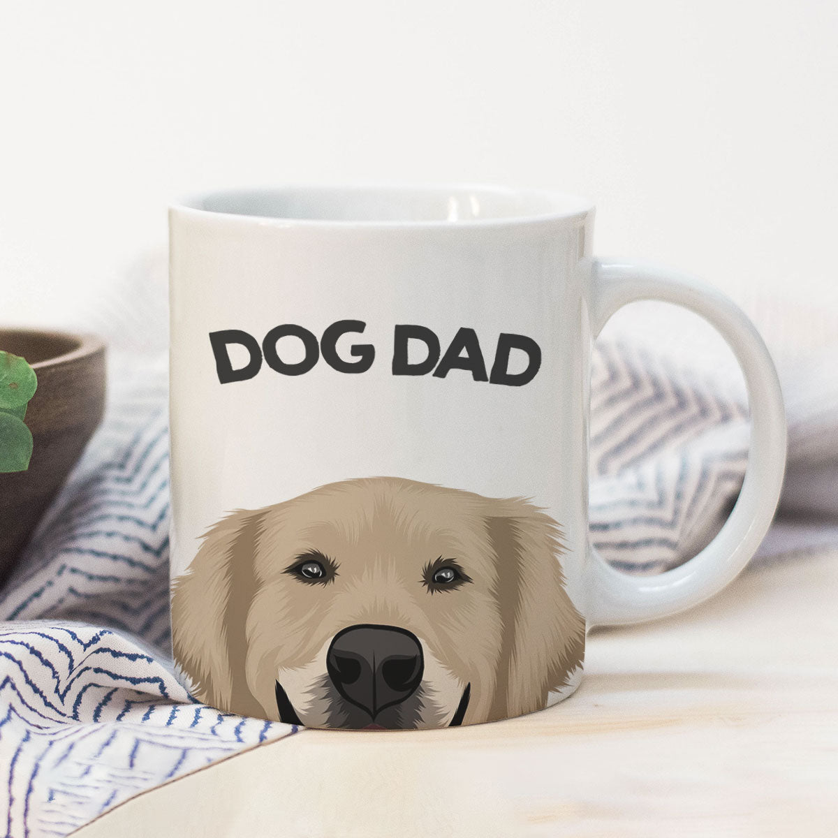 Custom Dog Dad Mug