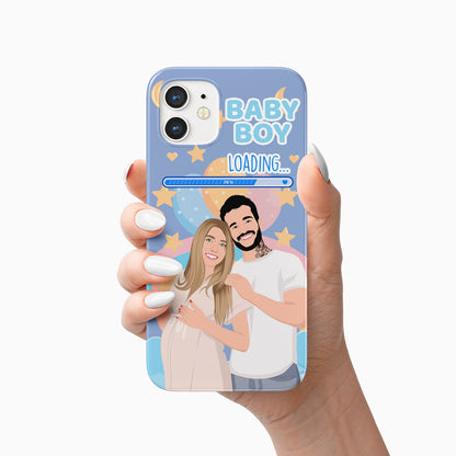 Baby Boy Loading Phone Case Personalized