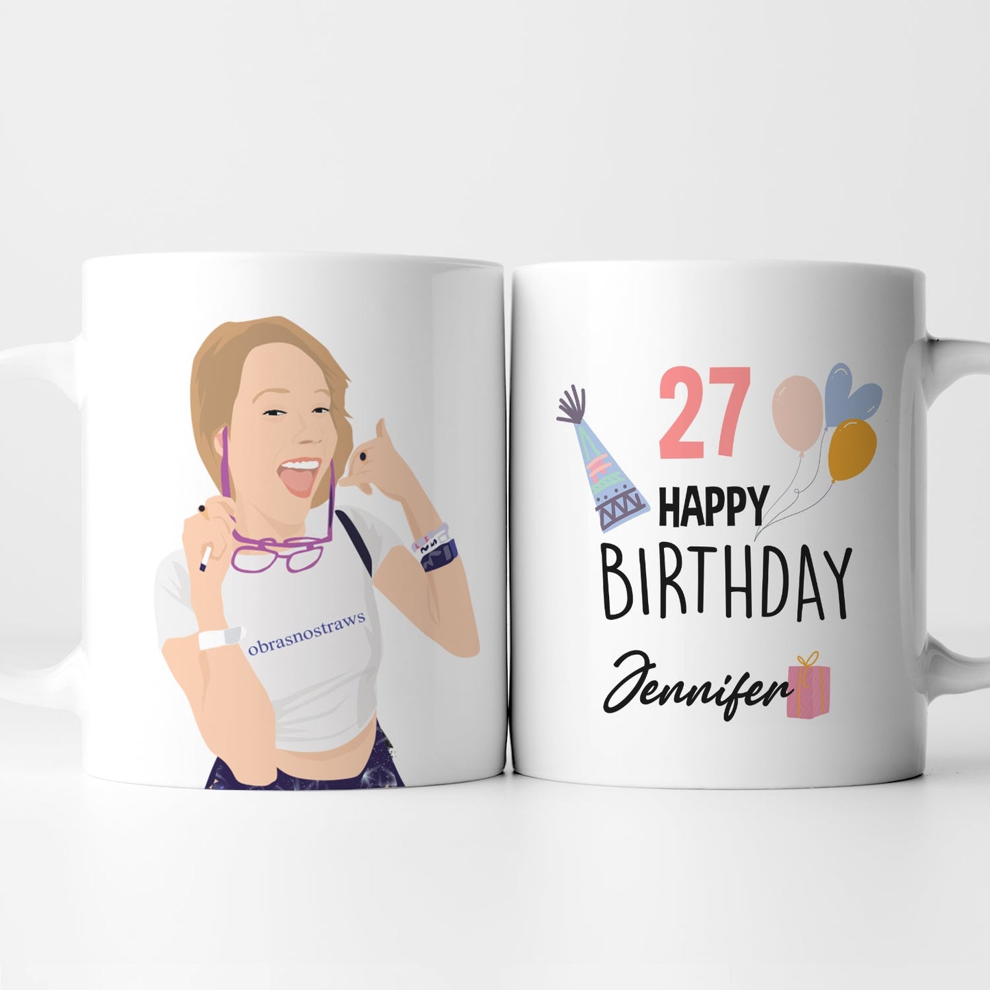 Personalized Birthday Year Mug