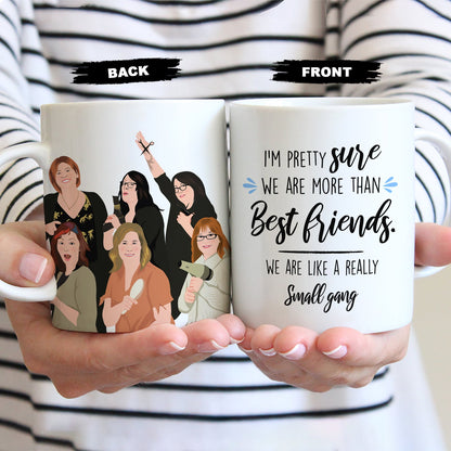 Personalized Small Gang Mug for Best Friends