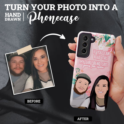 If You Can Read This Girlfriend Phone Case Personalized